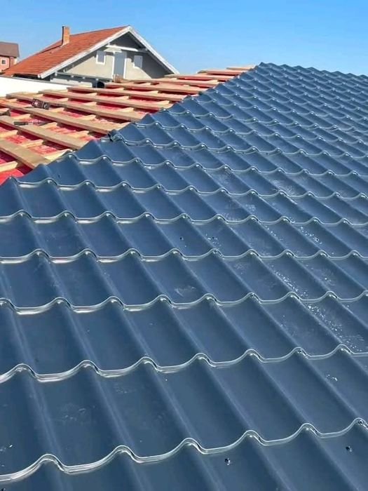 Acoperișuri și reparații de urgență montaj țiglă metalică