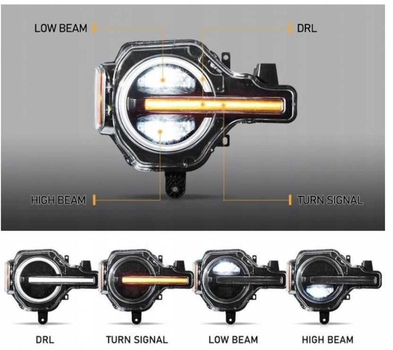 Комплект фарове Ford Bronco 21-24