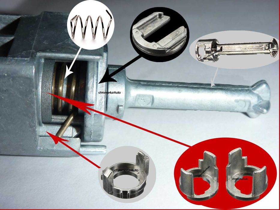 Kit Reparatie Butuc Usa BMW Seria 1 3 5 E46 E90 E91 E92 X3 E83 X5 E53