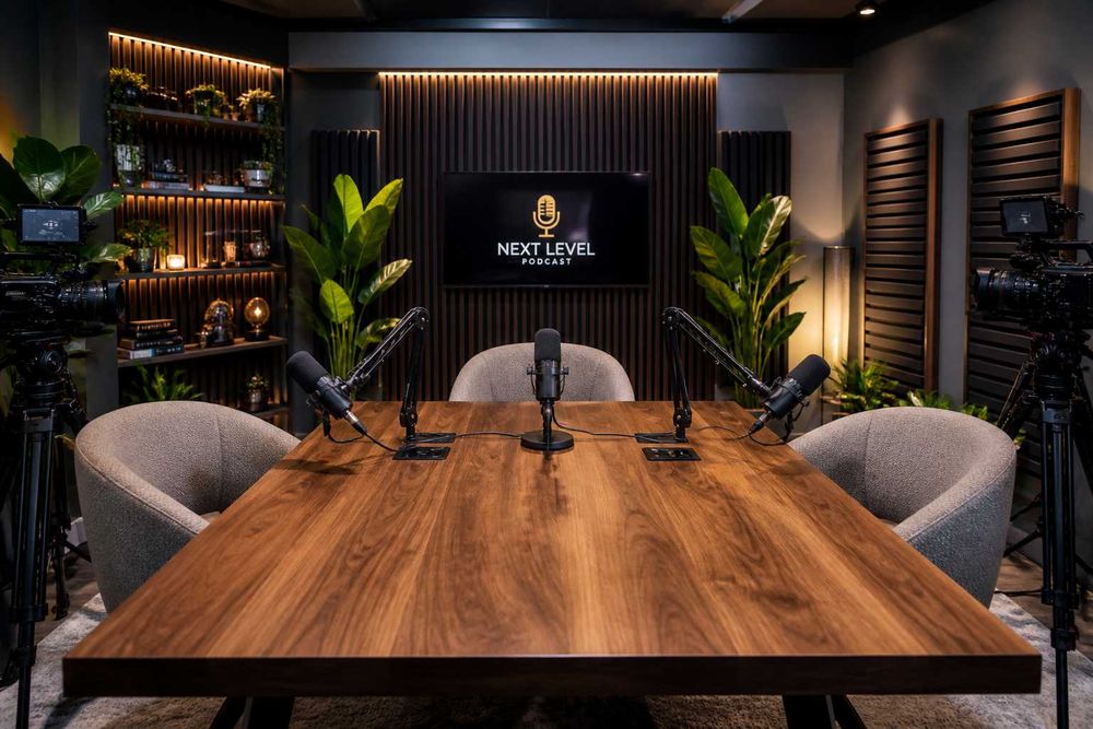 studio podcast Bucuresti