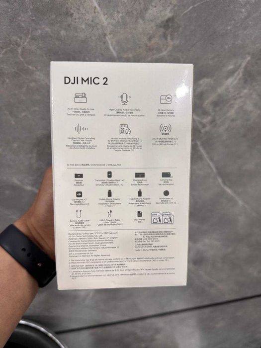 DJI MIC MINI 2 беспроводной микрофон