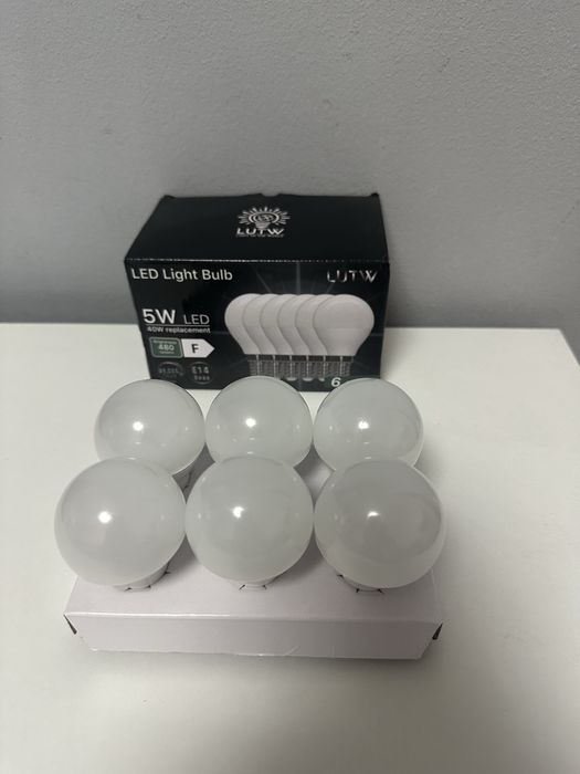 Becuri led E14 si E27 / 220V / 40w / Set 6 bucati - Promotie ‼️