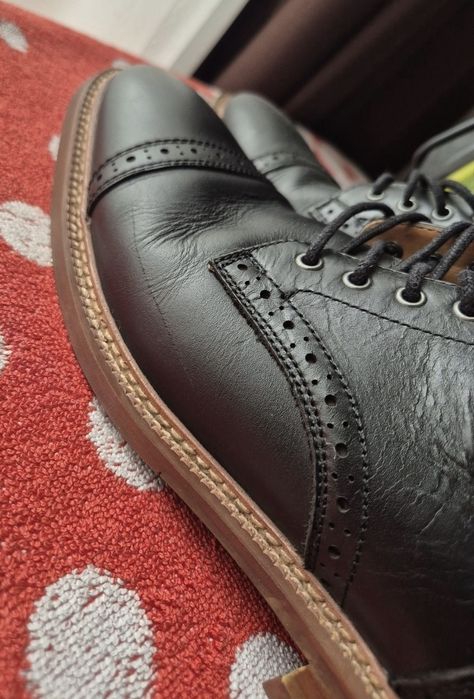 Ghete bărbătești ALDO, Piele Naturală, Talpă Cusută - 43 fit 42