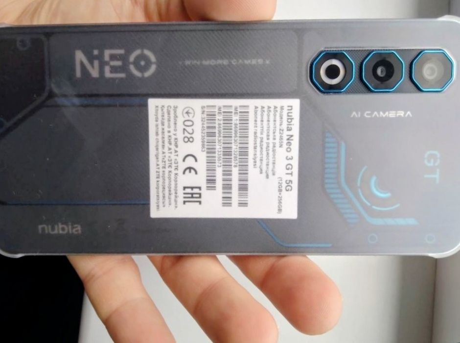 ZTE Nubia Neo 3 GT 12/256
