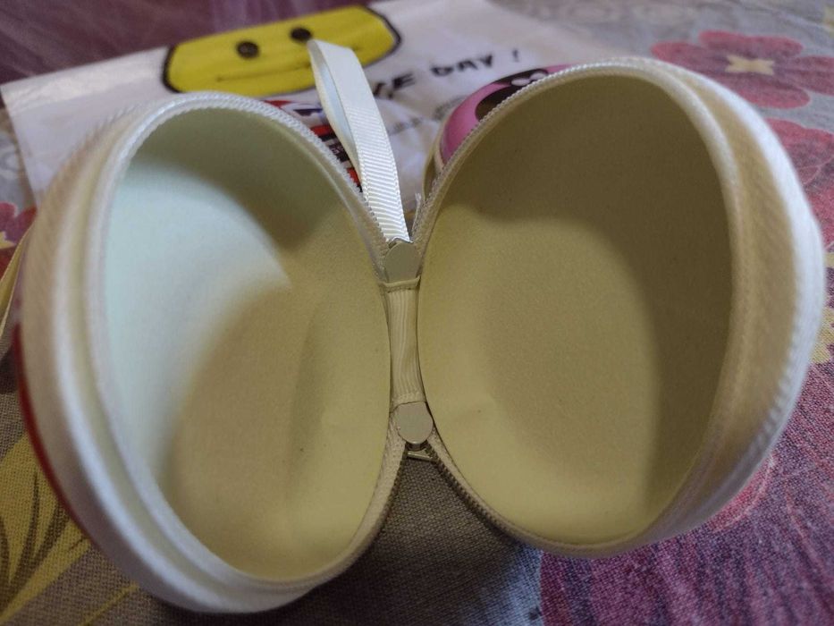 Кръгъл метален несесер - малък