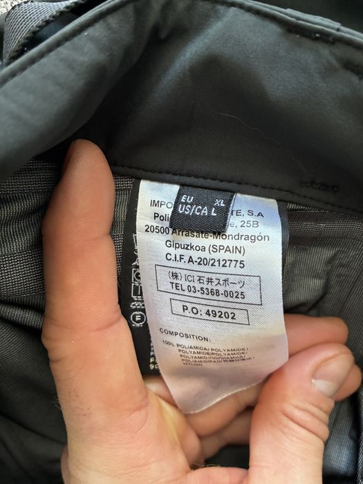 Pantaloni hardshell Ternua Goretex XL