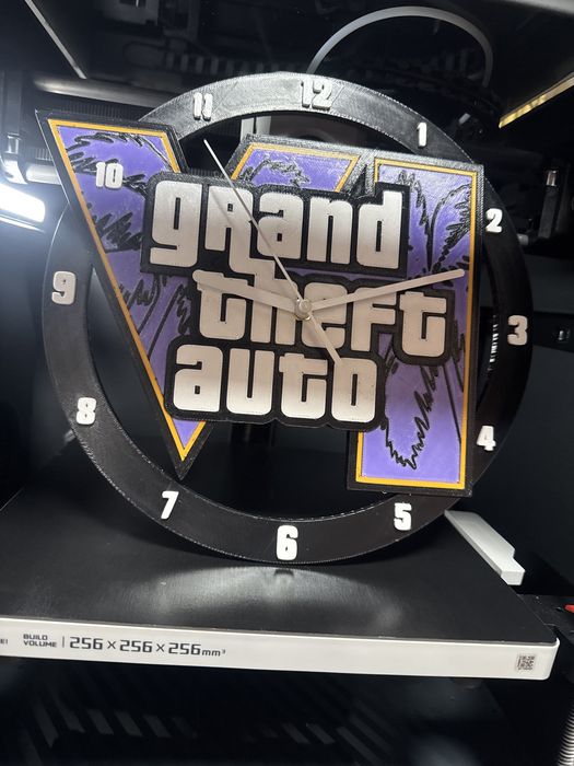 Ceas de perete cu gta 6