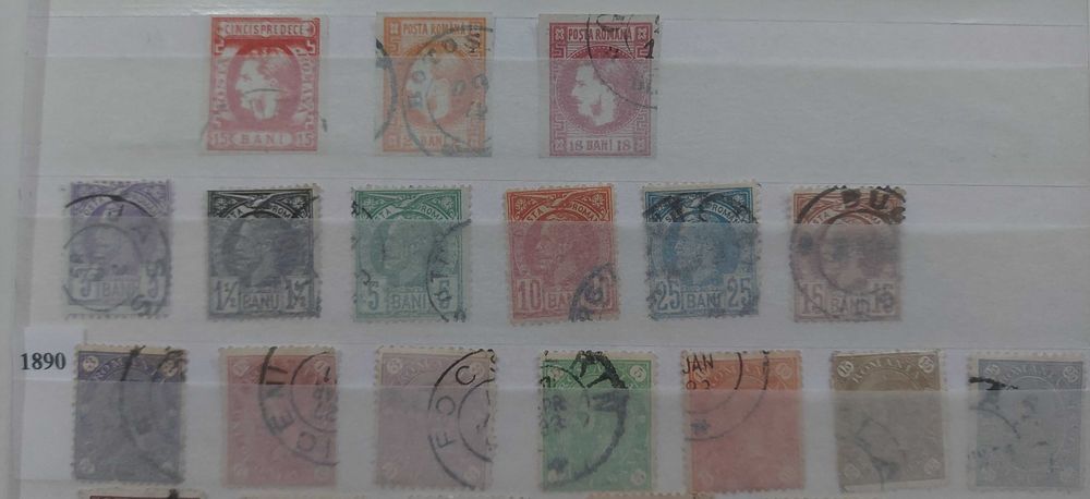 Timbre vechi romanesti incepand cu 1868