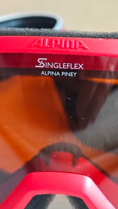 Детска каска с маска Alpina