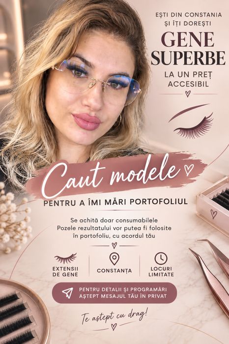 Caut model gene cu plata consumabilelor Constanta