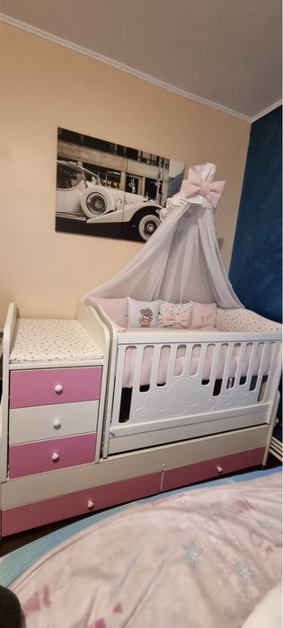 Patut transformabil 0-7 ani