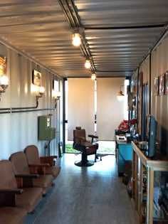 Салон красоты из контейнера