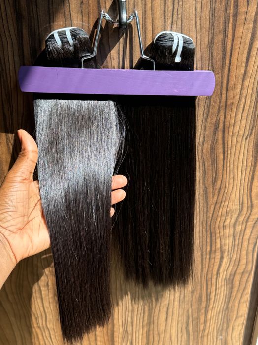 100% Естествена Коса, Топ Качество, 1 донор, Супер Плътна с Дебел Край