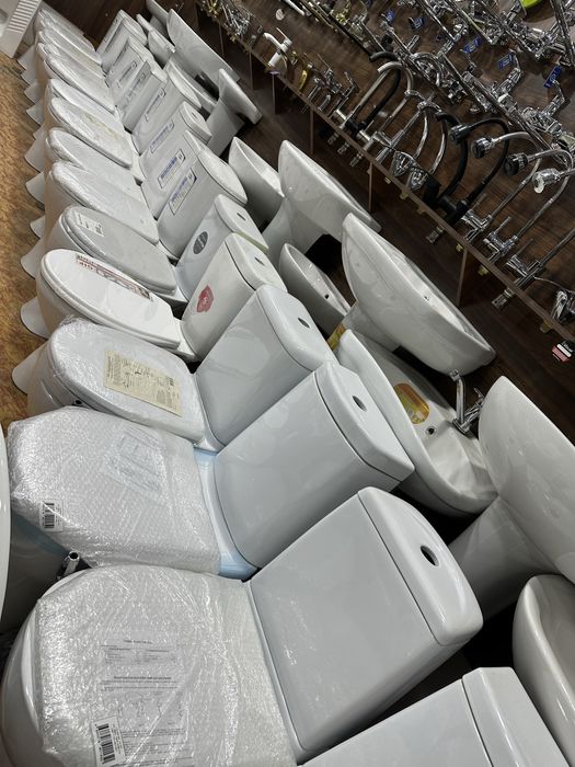 Унитаз туалет unitaz deluxe rakvina chashagen