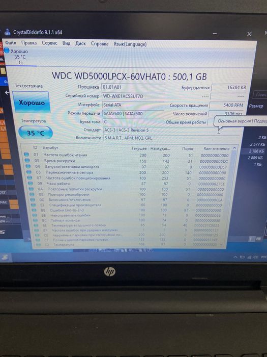 Продам ноутбук HP