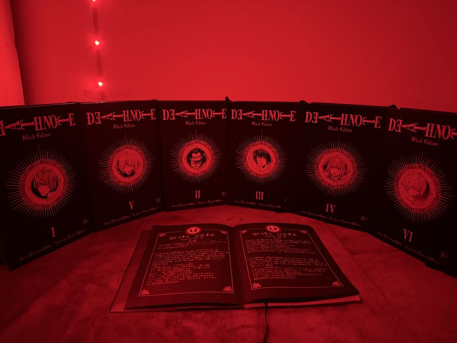 Манга тетрадь смерти все части