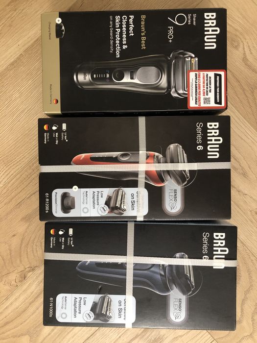 Braun Seria 9 Pro+ si Seria 6