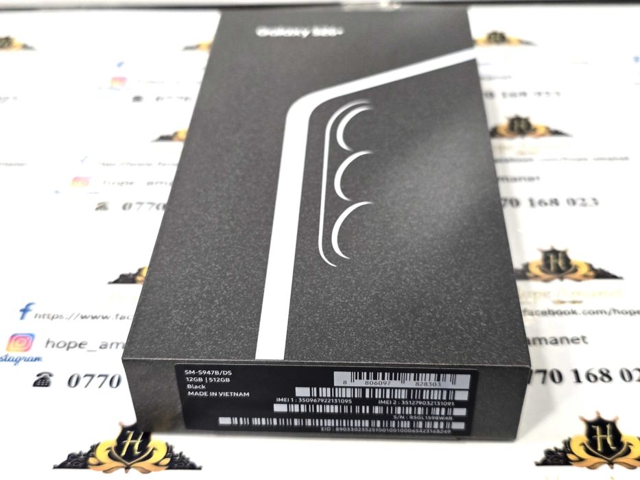 Hope Amanet P7 Samsung S26 Plus Black 512GB NOU