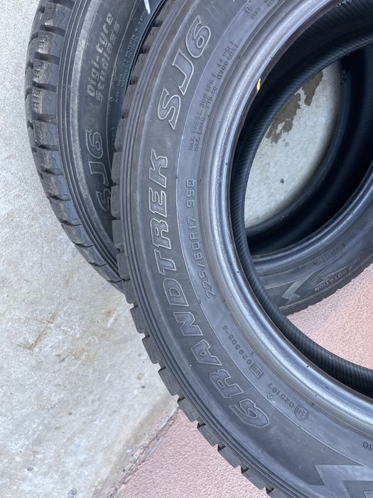 2бр.Зимни гуми DUNLOP/Дънлоп/GRAND TREK/225/60/R17/dot2213