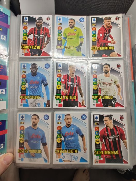 Colecție Panini Adrenalyn XL Calciatori 2021-22 – Album + 274 Carduri