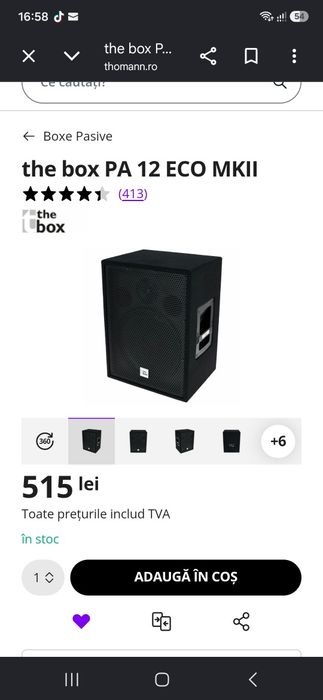 Boxa the box pa 12