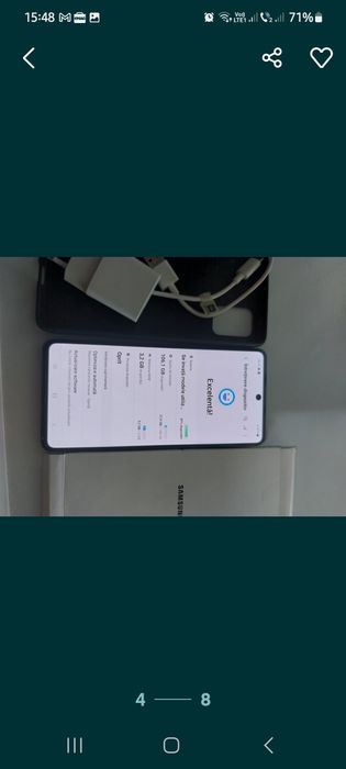 Samsung A52 5G  128GIGA Android 14 ca nou