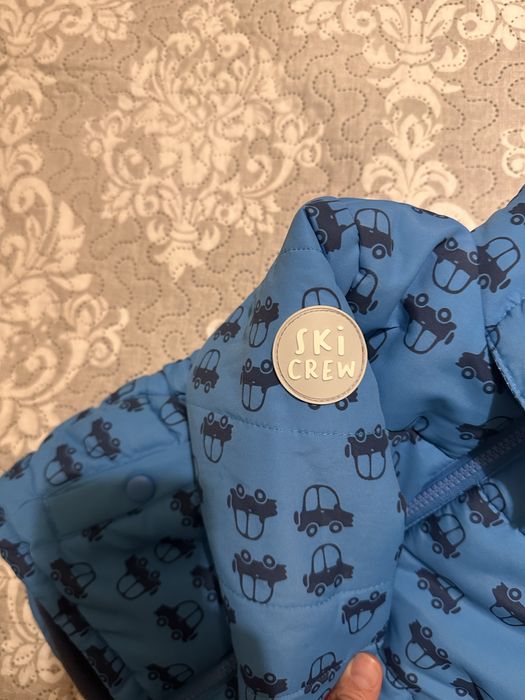 Бебешки зимен екип размер 74 см от две части