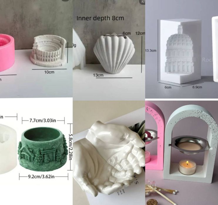 Молды, формы для гипса и эпоксидной смолы