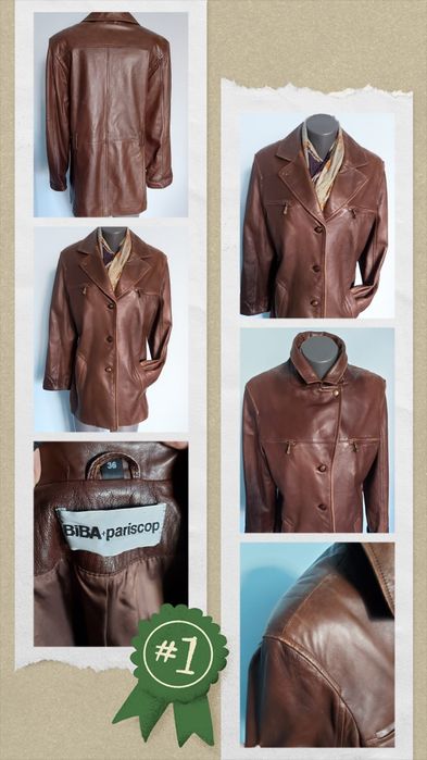 Винтидж / Рядки находки / Естествена кожа и набук /