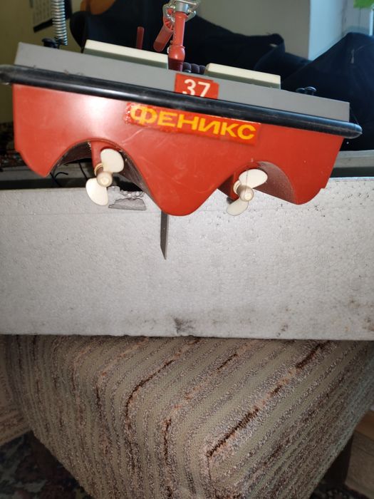 Радиоуправляем противопожарен катер от СОЦ-а