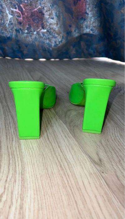 Papuci verde neon Aldo
