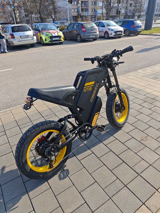 Coswheel GT20 PRO – Електрически Фетбайк с Два Мотора | 3000W | 40Ah