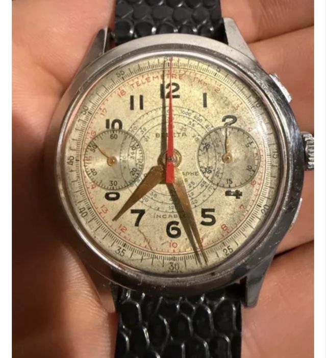 Ceas chronograph beleta militar belgian