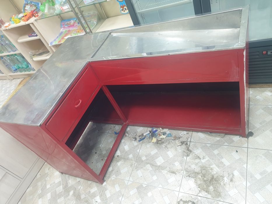 Kassa stol Б/У  Ixchamgina, Nerjaviyka usti, temir metaldan