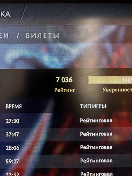 Продам аккаунт dota 2