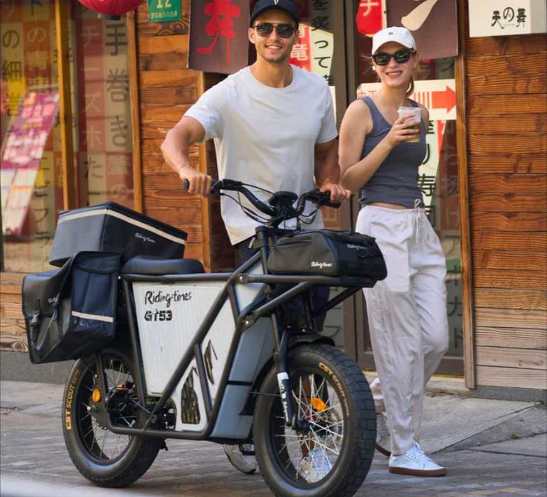 Електрически велосипед Riding Times GT53 Карго 2000w 23.4ah 50km/h