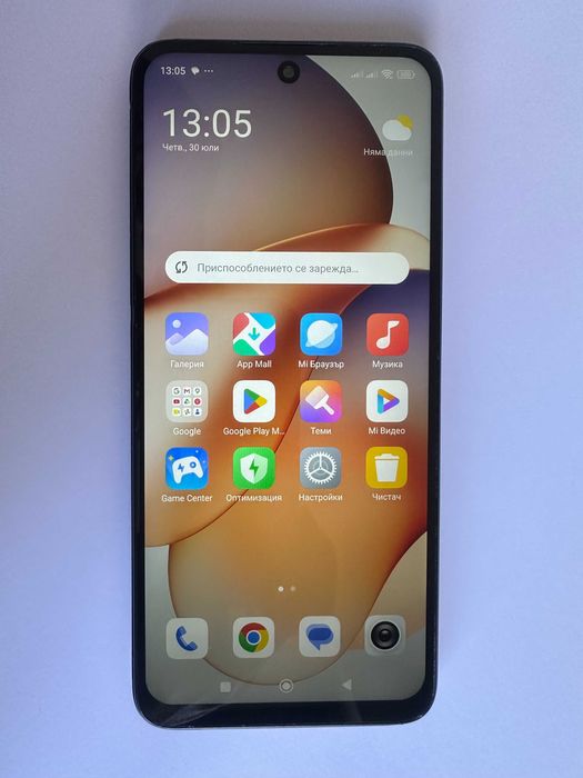 КАТО НОВ !!! Xiaomi Redmi 12 5G - 128GB - ЧЕРЕН - Две СИМ карти - Отключен