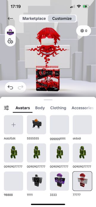 Аккаунт роблокс 3500