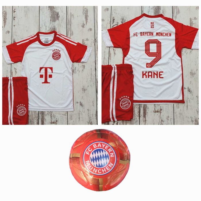ПРОМО екип с топка Harry Kane 9 BAYERN Munchen детски Екип Хари Кейн