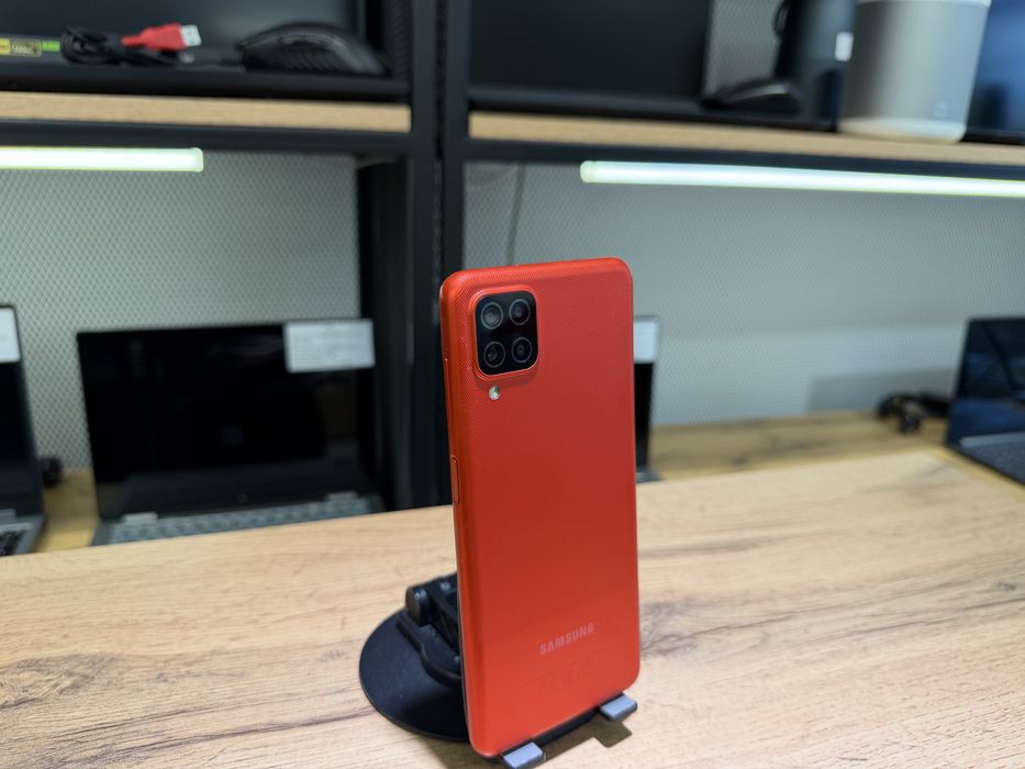 Samsung A12, 32 GB, красный, 2513/А10
