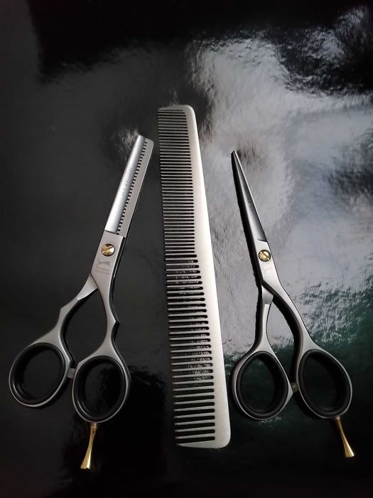 Set Foarfeci profesionale jaguar tuns filat pieptăn 5,5