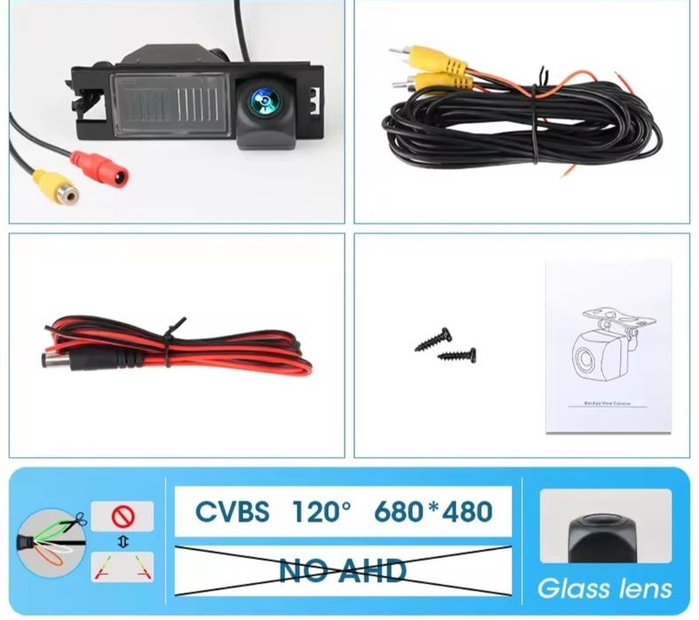 Camera Auto marsarier CVBS 120°