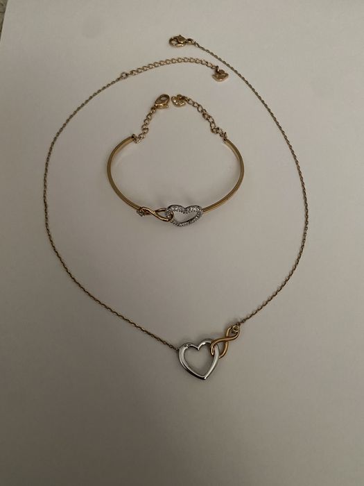 Vand bratara si lantisor swarovski