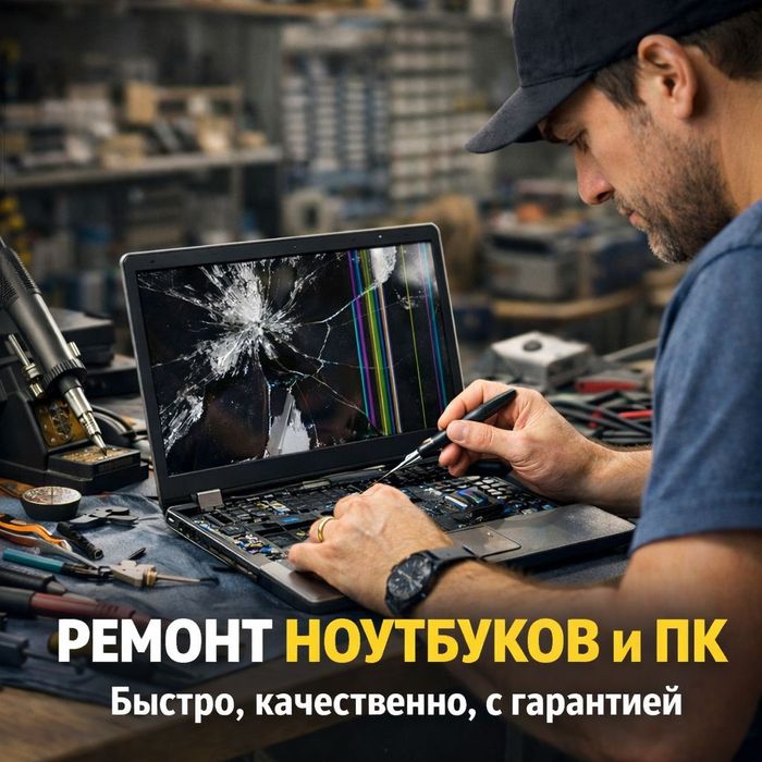Ремонт ноутбуков и ПК - Быстро и с гарантией!