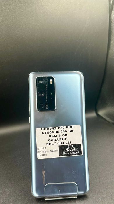 Hope Amanet P5 Huawei P40 Pro / 256GB / 8GB RAM / GARANTIE
