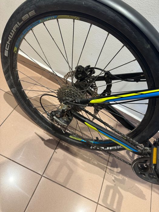 Bicicleta Bergamont - Frane hidraulice pe disc - 8 viteze 3 foi - 26''