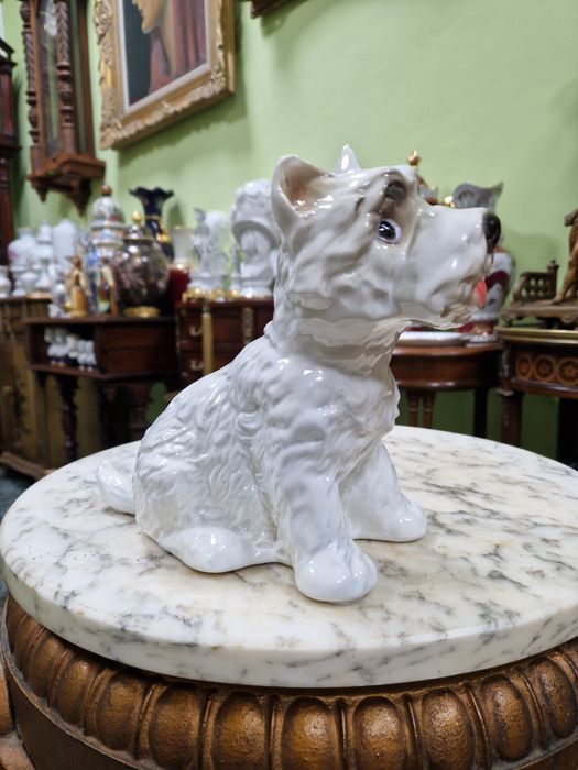 Страхотна антикварна колекционерска немска порцеланова фигура Goebel