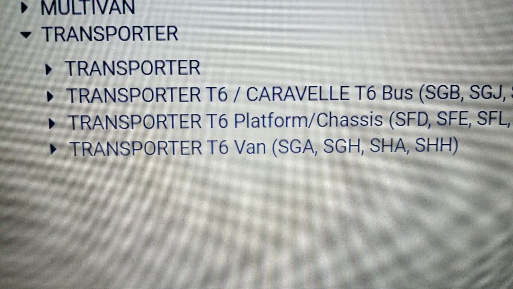 Far dreapta Vw Transporter T6 !