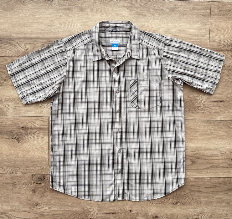 Camasa COLUMBIA cu Maneca Scurta Carouri Barbati | Marime XL