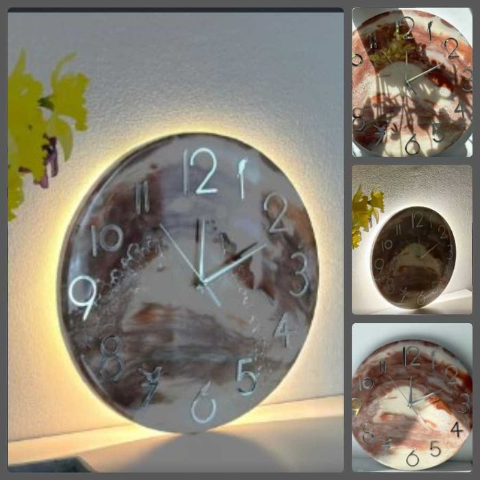 Ceasuri artizanale din rasina epoxidica (detalii preturi in anunt)